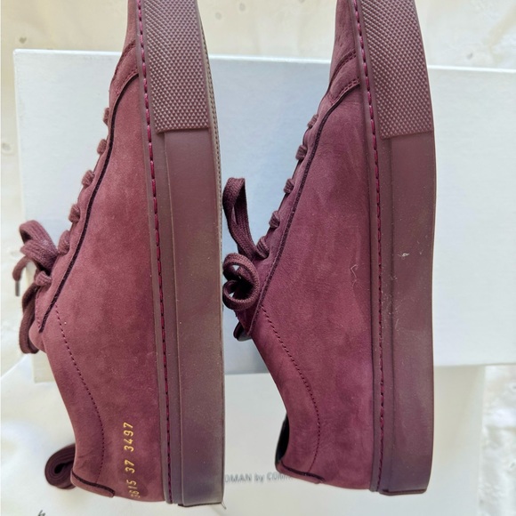 Common Projects Original Achilles Leather Nubuck Sneakers (Women’s Size EU 37) - Picture 5 of 6